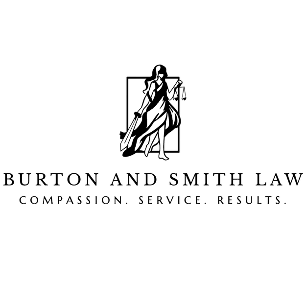 Burton and Smith Law Logo (B&W)